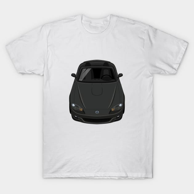 MX-5 NC 3rd gen 2005-2008 - Black T-Shirt by jdmart